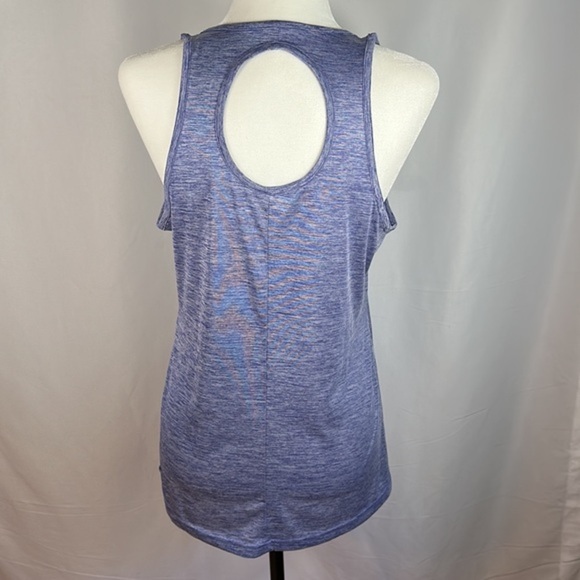 Adidas Heathered Purple Tank Top - Picture 4 of 7